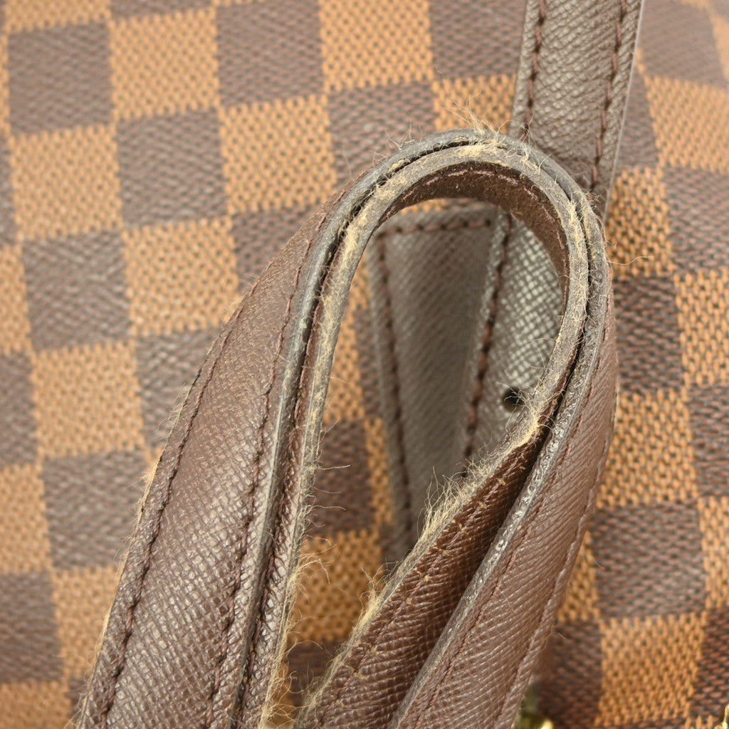 Louis Vuitton Marais Bucket Bag Damier Brown Canvas Tote Bag Bag (Pre-Owned)