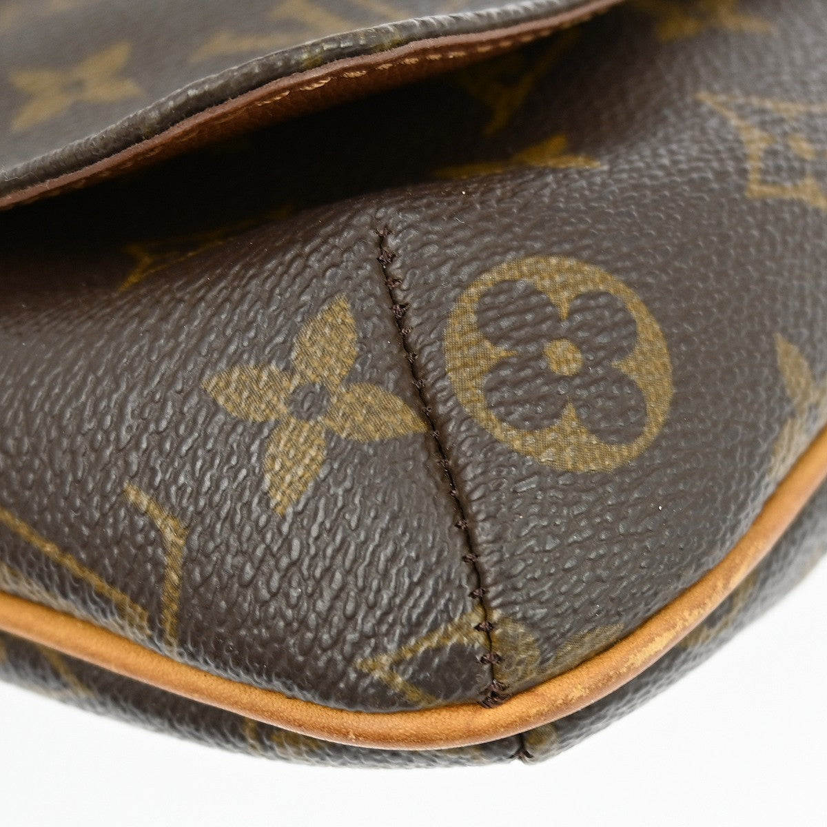 Louis Vuitton Musette Salsa Handbag Monogram Canvas Brown Canvas Shoulder Bag Bag (Pre-Owned)