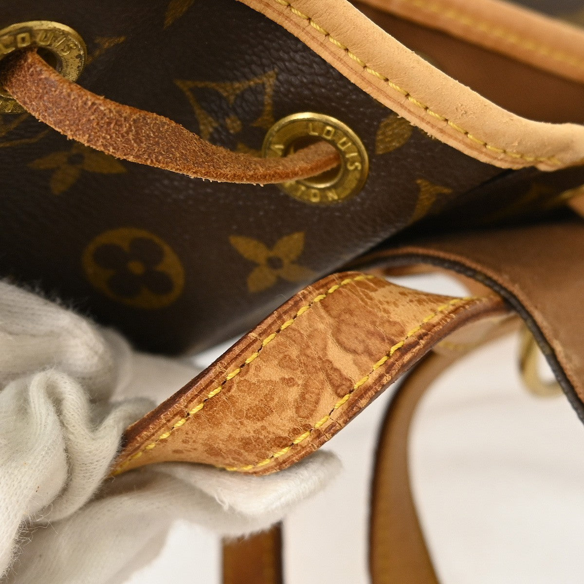 Louis Vuitton Vintage Montsouris Backpack Monogram Canvas Brown Canvas Backpack Bag (Pre-Owned)