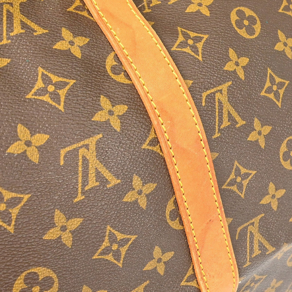Louis Vuitton Keepall Bag Monogram Canvas Brown Canvas Travel Bag Bag (Pre-Owned)