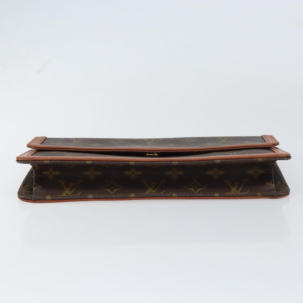 Louis Vuitton Dame Pochette Monogram Canvas Brown Canvas Clutche & Pouche Bag (Pre-Owned)