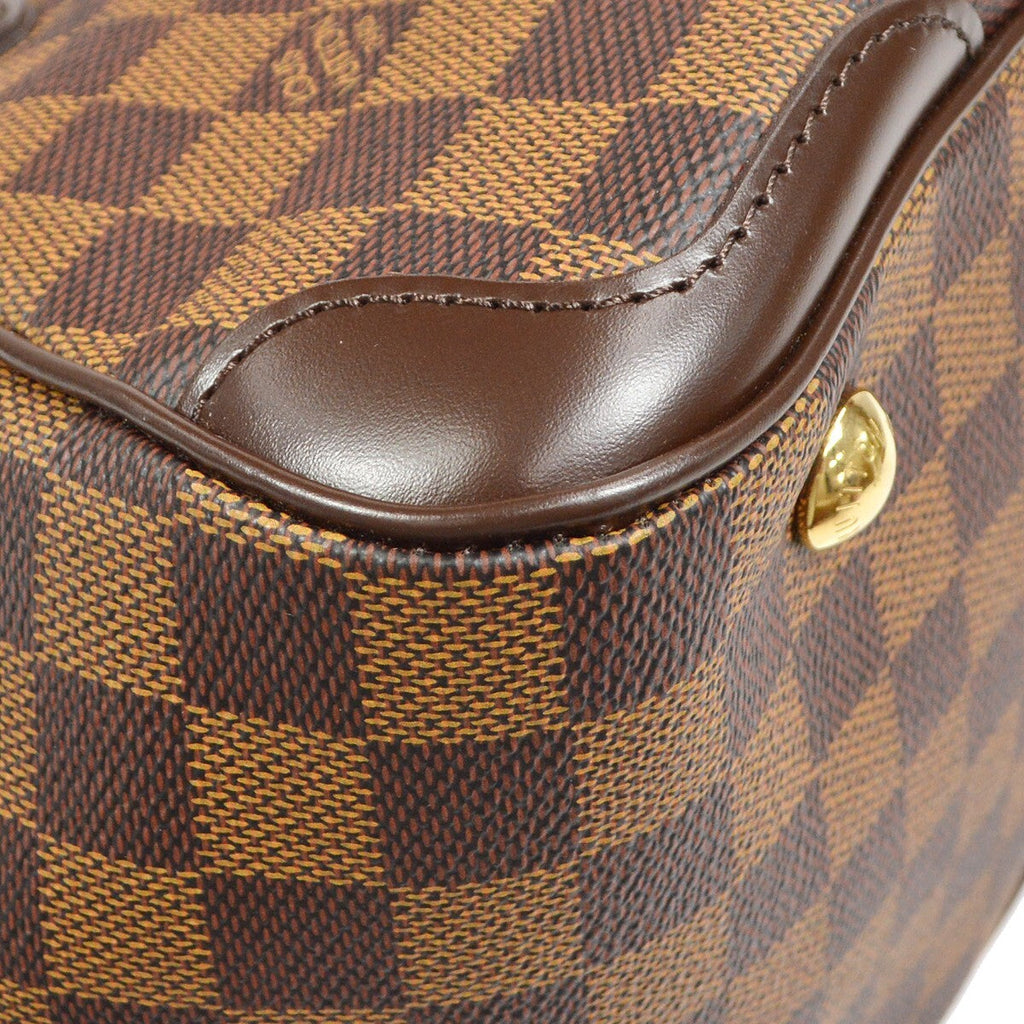 Louis Vuitton Verona Handbag Damier Brown Canvas Shoulder Bag Bag (Pre-Owned)
