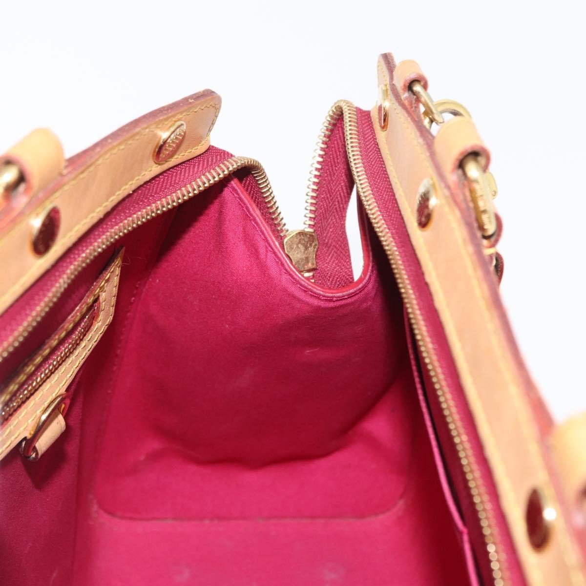 Louis Vuitton Blair Monogram Vernis Pink Patent_Leather Handbag (Pre-Owned)