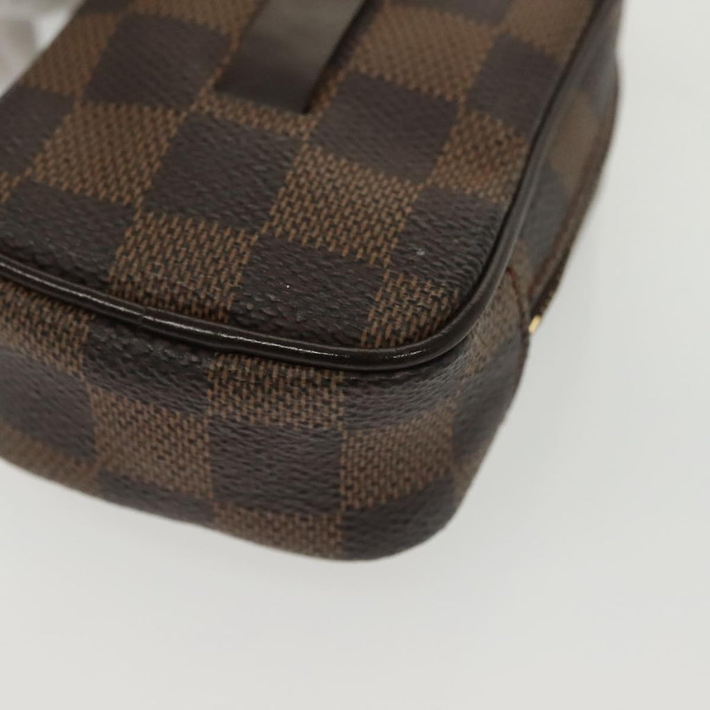 Louis Vuitton Etui Okapi Camera Case Damier Brown Canvas Clutche & Pouche Bag (Pre-Owned)
