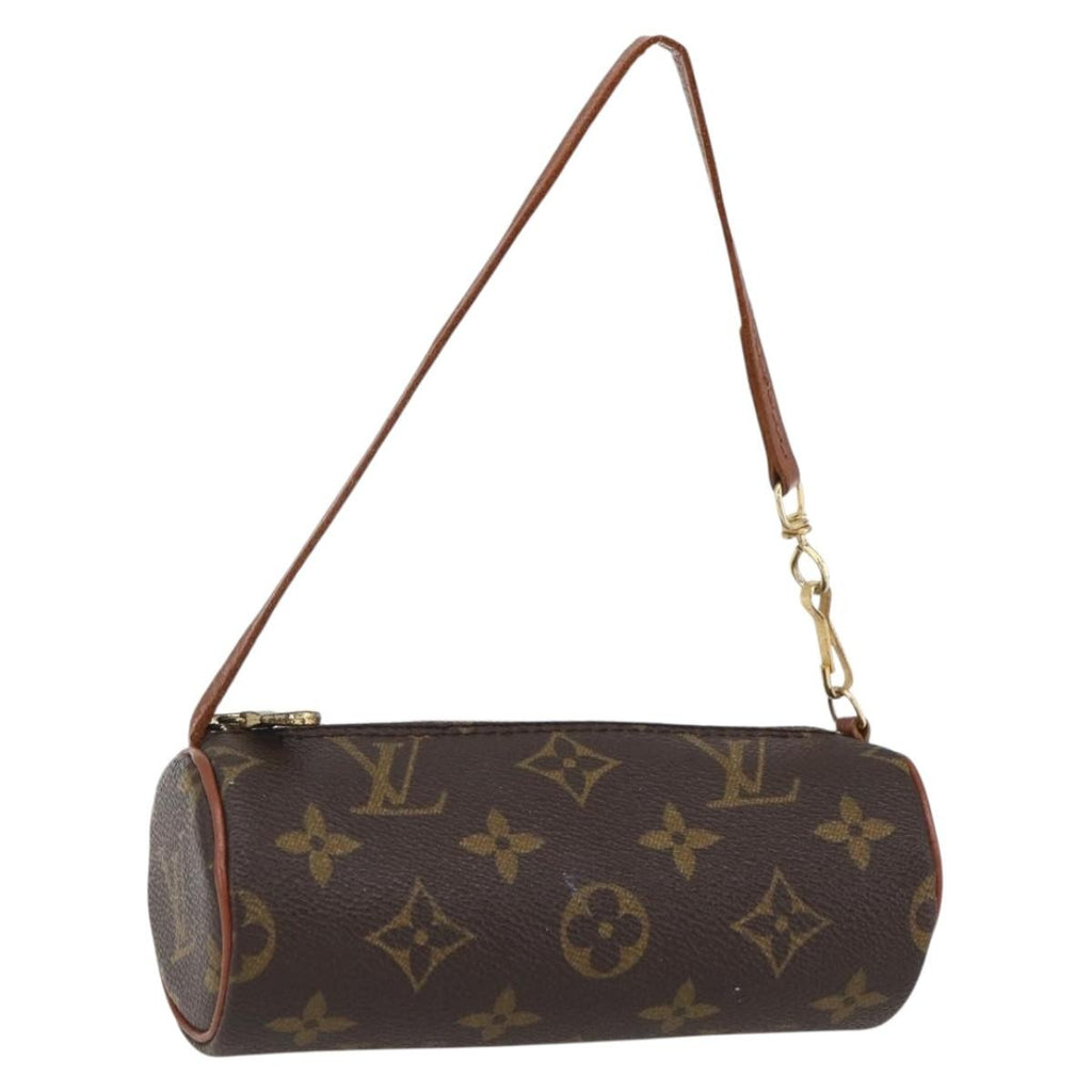 Louis Vuitton Papillon Pochette Monogram Canvas Brown Canvas Clutche & Pouche Bag (Pre-Owned)
