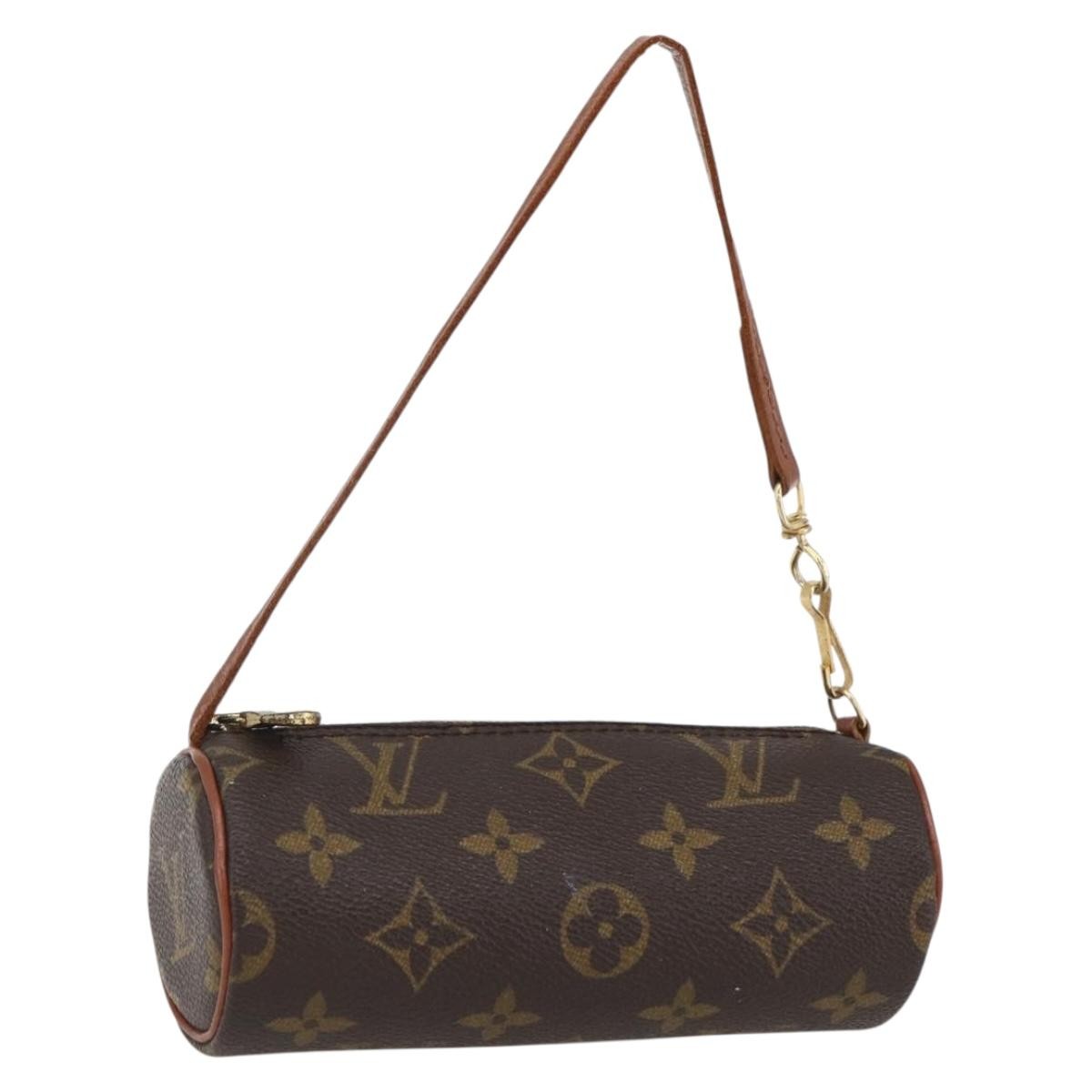 Louis Vuitton Papillon Pochette Monogram Canvas Brown Canvas Clutche & Pouche Bag (Pre-Owned)