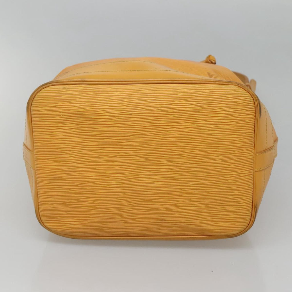 Louis Vuitton Noe Handbag Epi Leather Yellow Leather Shoulder Bag Bag (Pre-Owned)