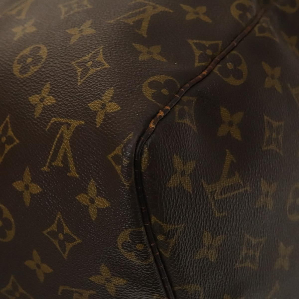 Louis Vuitton Keepall Bag Monogram Canvas Brown Canvas Travel Bag Bag (Pre-Owned)