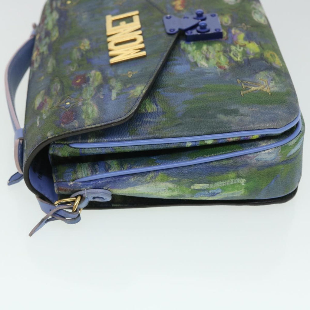 Louis Vuitton Pochette Metis Limited Edition Jeff Koons Monet Print Canvas Multicolour Canvas Clutche & Pouche Bag (Pre-Owned)