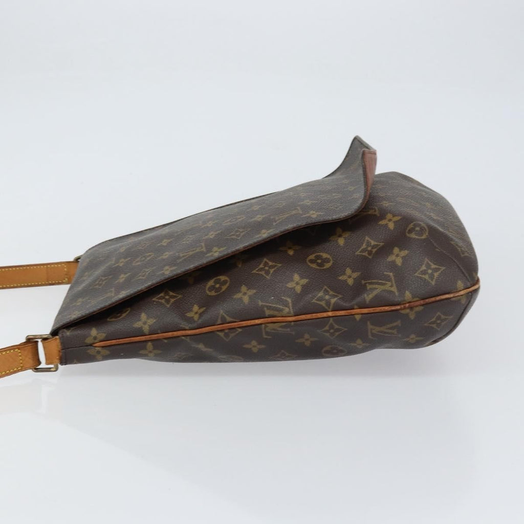 Louis Vuitton Musette Salsa Handbag Monogram Canvas Brown Canvas Shoulder Bag Bag (Pre-Owned)