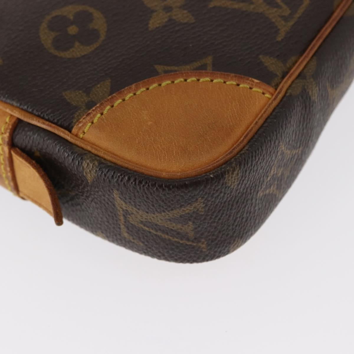 Louis Vuitton Marly Dragonne Clutch Monogram Canvas Brown Canvas Clutche & Pouche Bag (Pre-Owned)