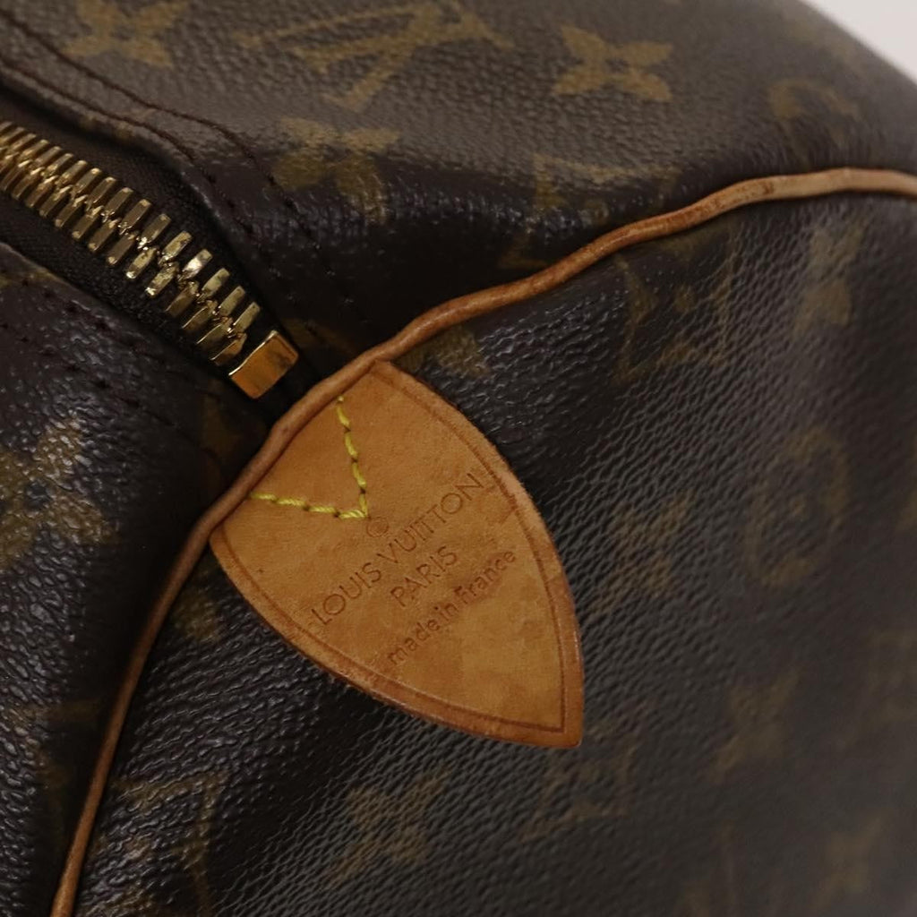 Louis Vuitton Keepall Bag Monogram Canvas Brown Canvas Travel Bag Bag (Pre-Owned)