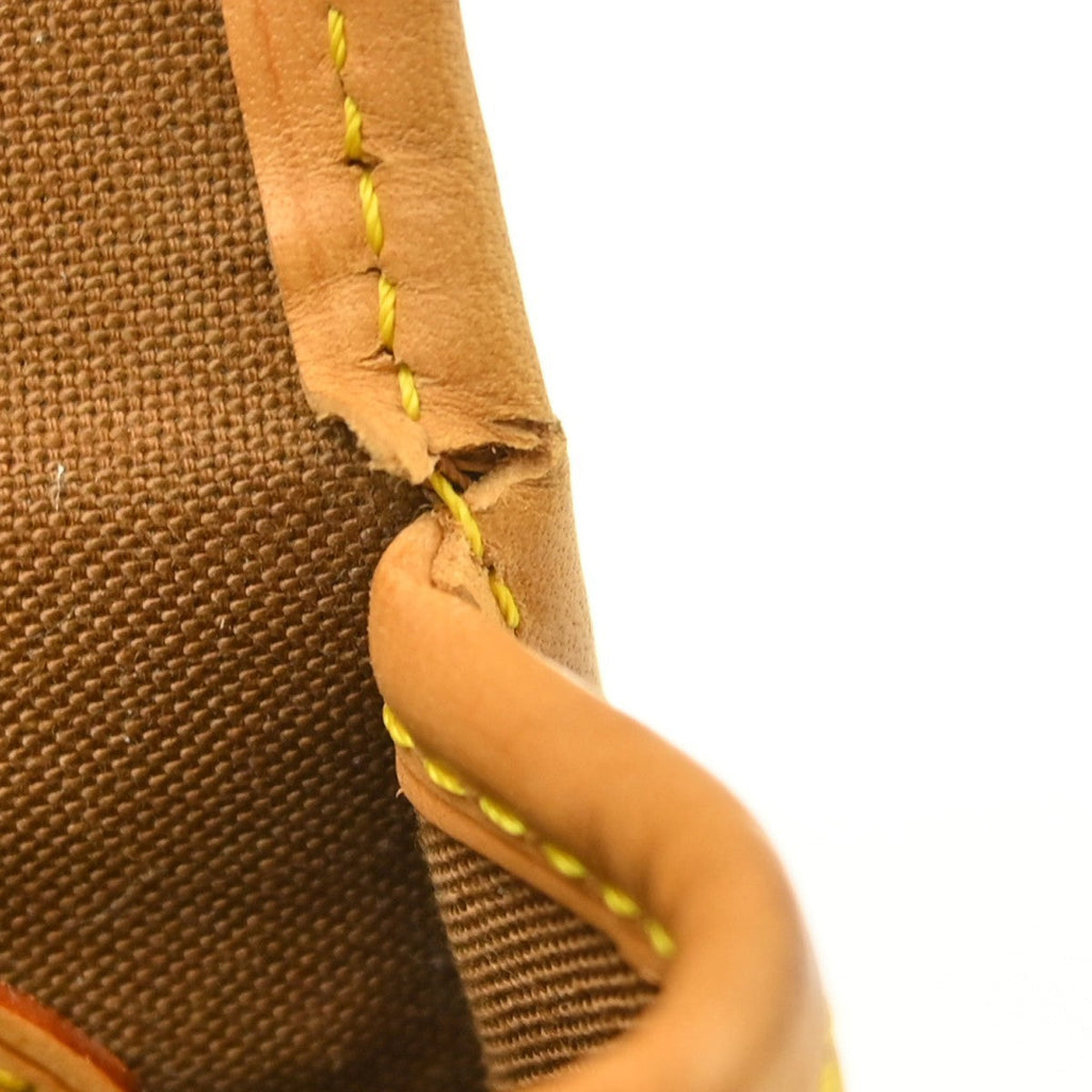 Louis Vuitton Sologne Handbag Monogram Canvas Brown Canvas Shoulder Bag Bag (Pre-Owned)