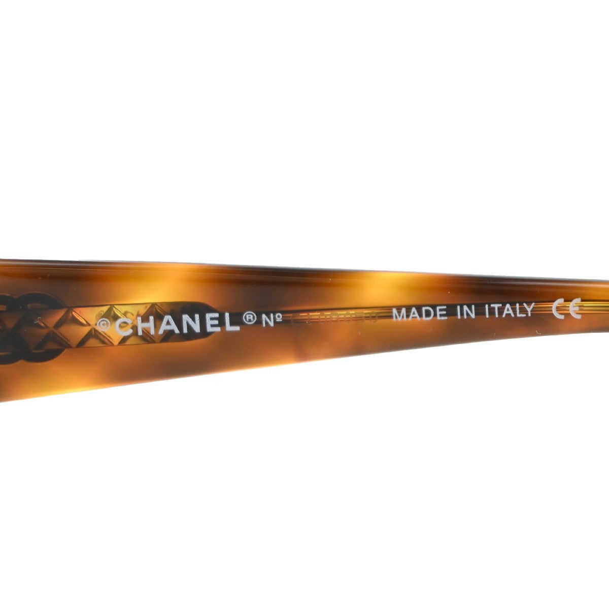 Chanel Chanel Logo Sunglasses Eye Wear Plastic Brown Plastic Sunglasse Accessory (Pre-Owned)