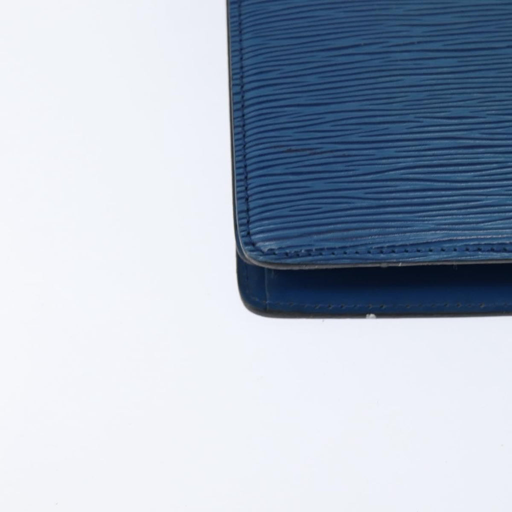 Louis Vuitton Capucines Shoulder Bag Epi Leather Blue Leather Shoulder Bag Bag (Pre-Owned)