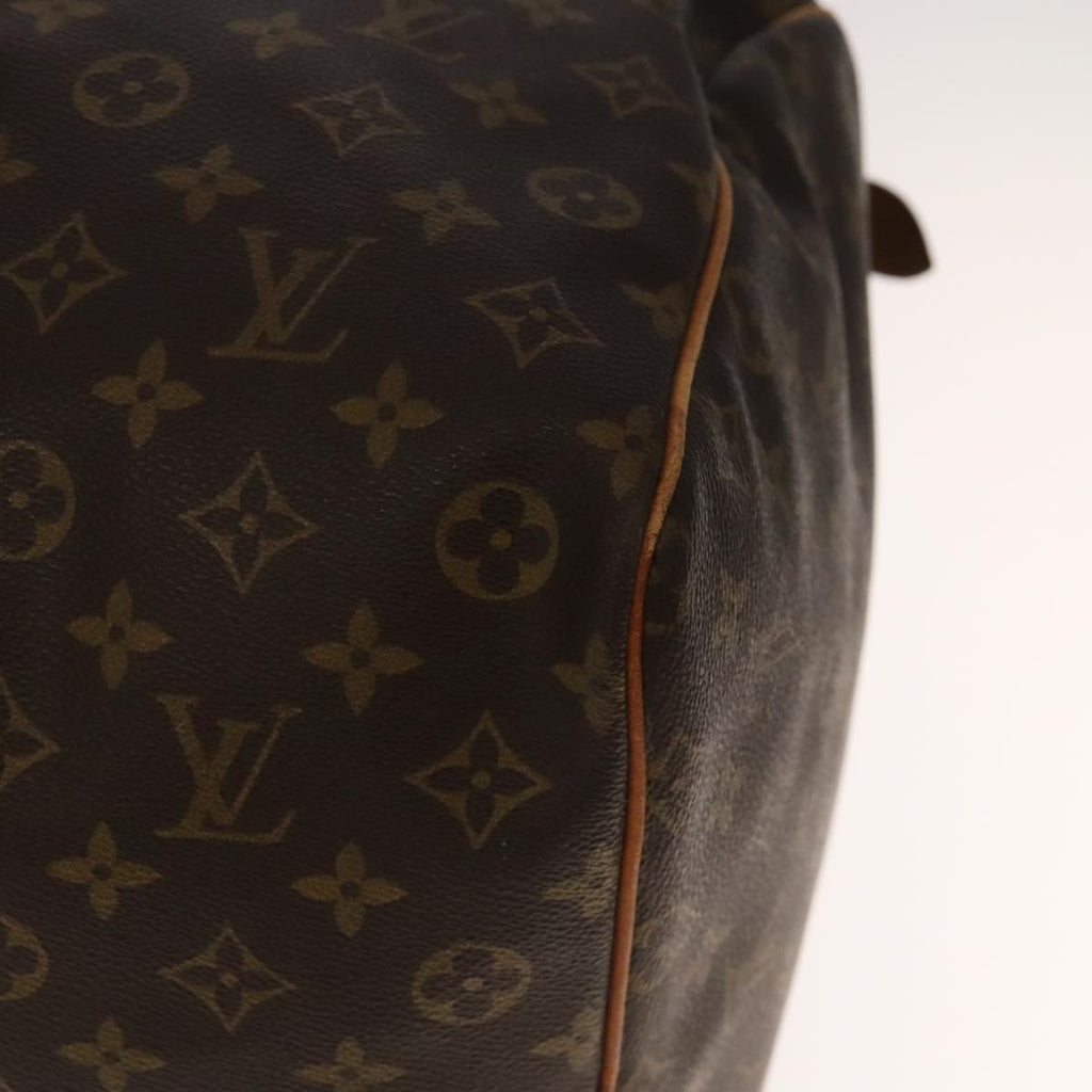 Louis Vuitton Keepall Bag Monogram Canvas Brown Canvas Travel Bag Bag (Pre-Owned)