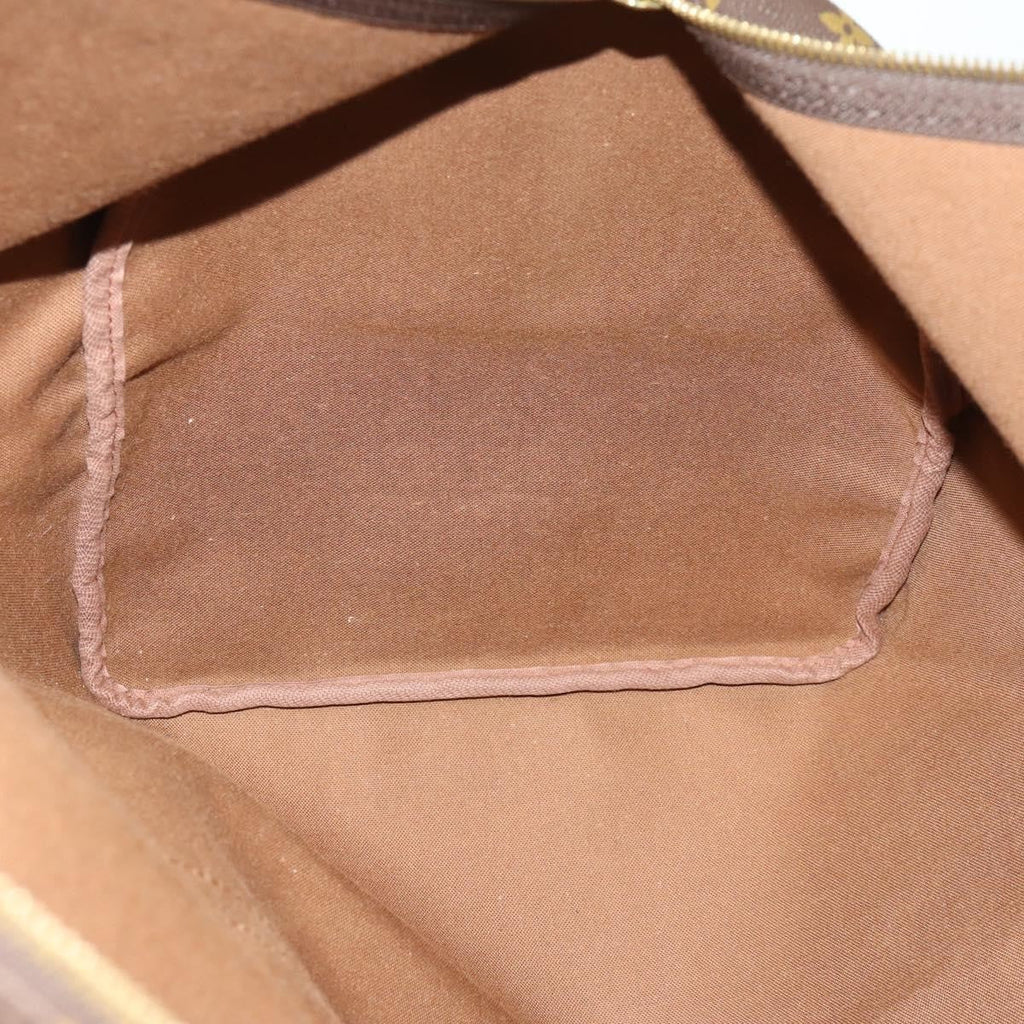 Louis Vuitton Keepall Bag Monogram Canvas Brown Canvas Travel Bag Bag (Pre-Owned)