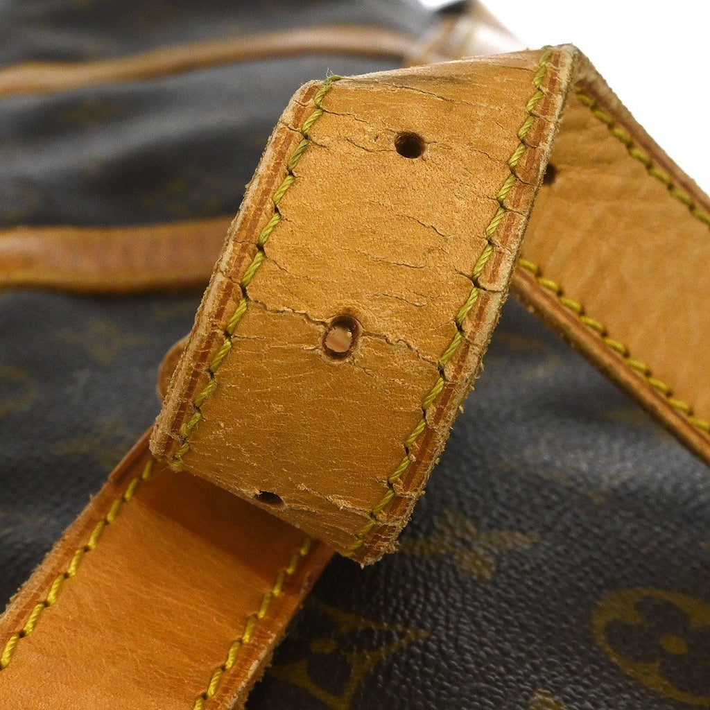 Louis Vuitton Keepall Bandouliere Bag Monogram Canvas Brown Canvas Travel Bag Bag (Pre-Owned)