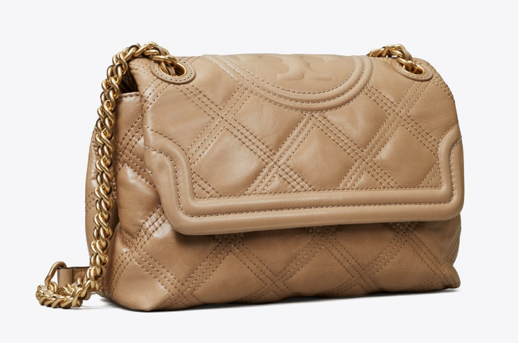 TORY BURCH FLEMING SOFT GLAZED SMALL CONVERTIBLE SHOULDER BAG