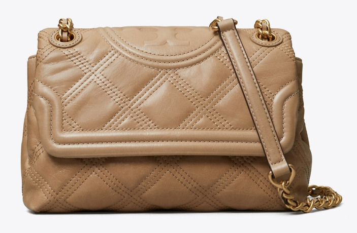 TORY BURCH FLEMING SOFT GLAZED SMALL CONVERTIBLE SHOULDER BAG