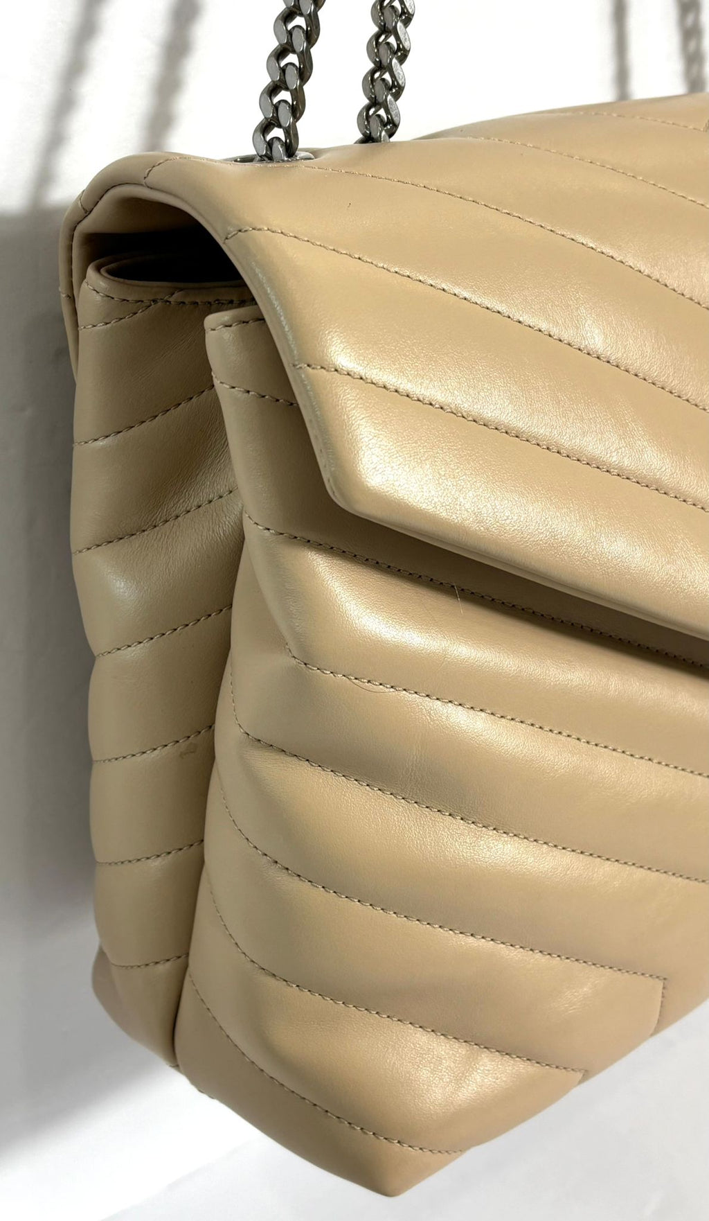 YSL CHAIN-LINK SHOULDER BAG