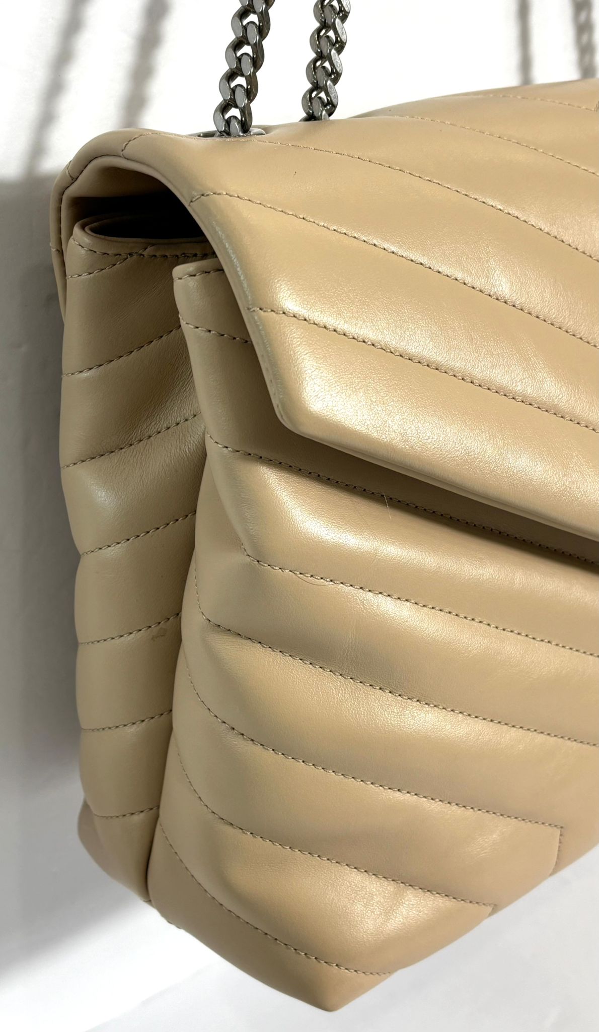 YSL CHAIN-LINK SHOULDER BAG