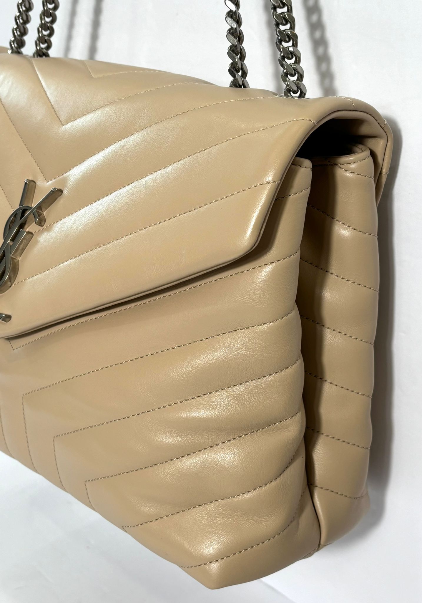 YSL CHAIN-LINK SHOULDER BAG